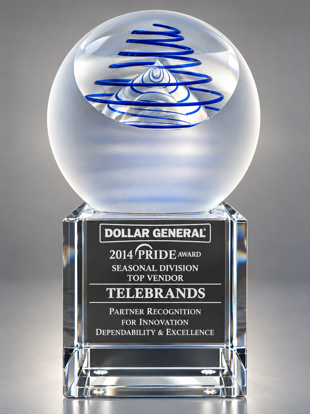 Dollar General 2014 PRIDE Award: Seasonal Division Top Vendor, TeleBrands