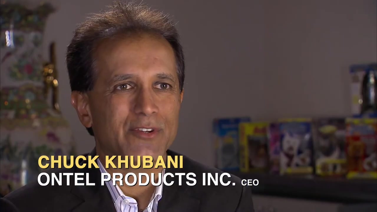 Chuck Khubani speaking in AJ Khubani’s Lifetime Achievement Award film