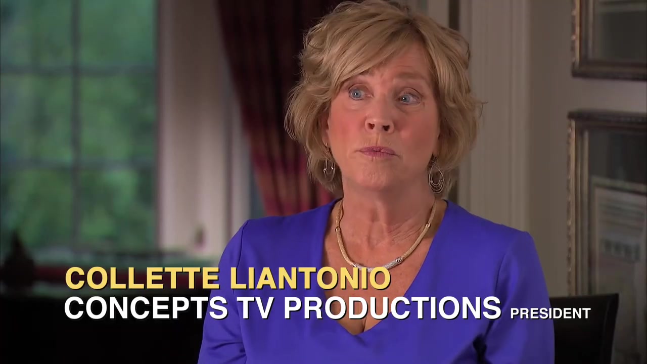 Collette Liantonio speaking in AJ Khubani’s Lifetime Achievement Award film