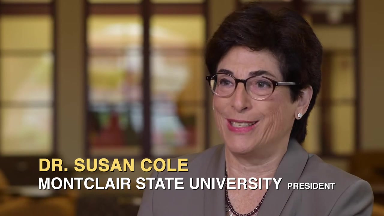 Dr. Susan Cole speaking in AJ Khubani’s Lifetime Achievement Award film